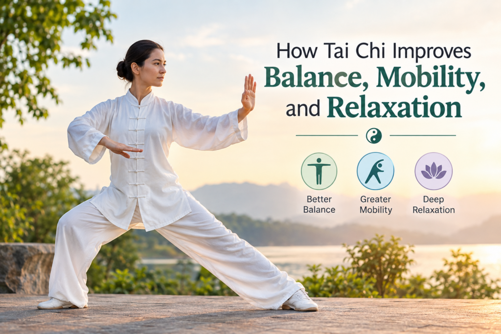 How Tai Chi Improves Balance, Mobility, and Relaxation